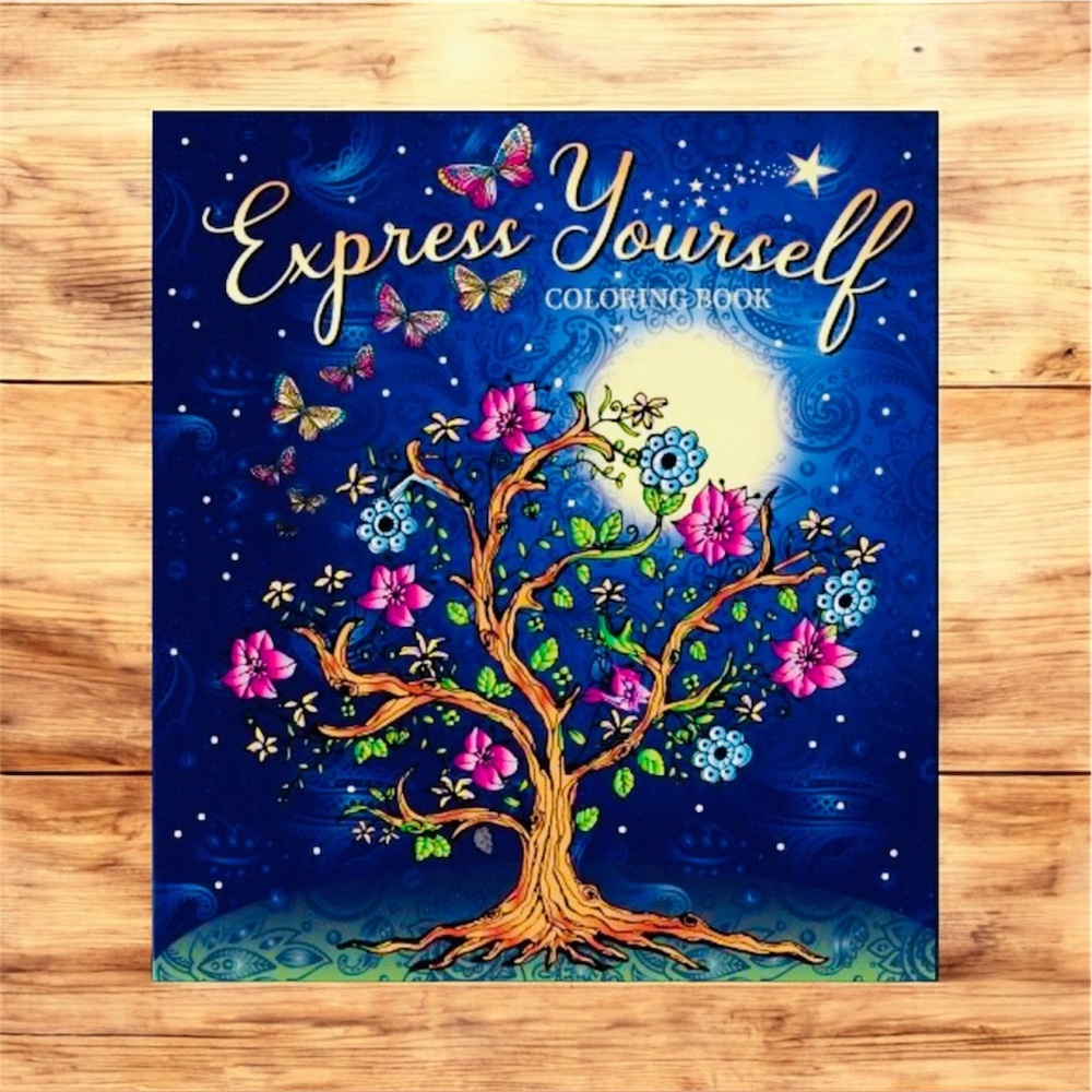 New Express Yourself Coloring Book